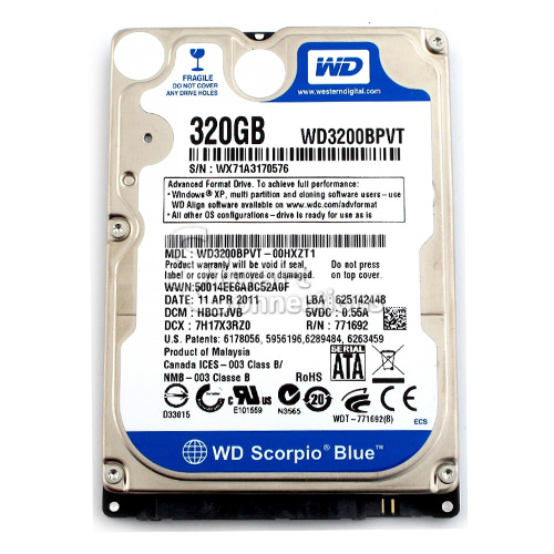 HDD 320GB - Various Brands in UK