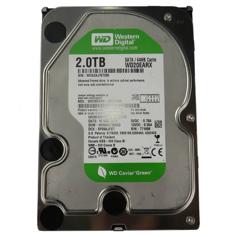 Western Digital WD 2TB 3.5-inch Desktop PC Hard disk Drive HDD – Good condition