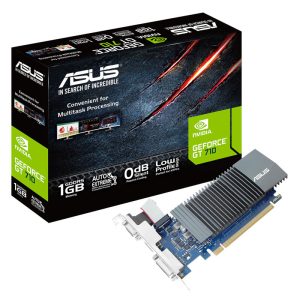 Asus Nvidia GeForce GT 710 Silent 1GB GDDR5 SFF PC Gaming Graphics Card