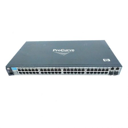 HP 2510-48 (J9020A) 48-Port Gigabit Ethernet Switch + 2 Gigabyte ports ...