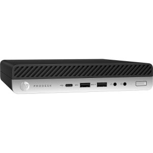 [NEW] HP Prodesk 600 G4 Mini PC, Intel Quad Core i3-8100T 3.1Ghz 8GB DDR4 128GB NVme SSD Wifi Win10