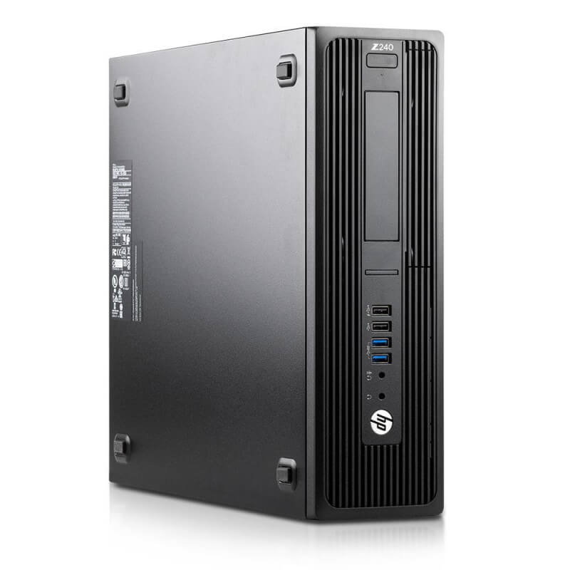 HP Z240 SFF Workstation PC Intel i7-6700 6th Gen 3.40GHz 8GB Ram 500GB