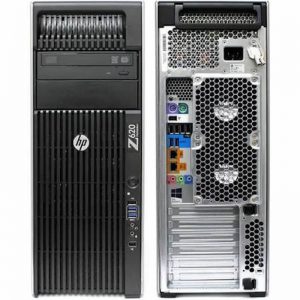 HP Z620 Intel Xeon Six Core E5-2620 2.00GHz 16GB RAM 128gb ssd plus 1tb HDD NVidia Graphics Win10