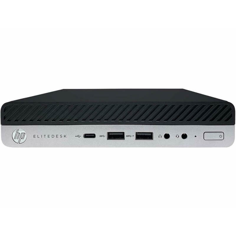 HP Elitedesk 800 G5 Mini Desktop PC, Intel Core i5-9500T, 16GB Ram, 256GB SSD, Win11 Pro