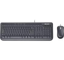 [NEW]Microsoft Wired Desktop 600 Business Keyboard and Mouse USB Black