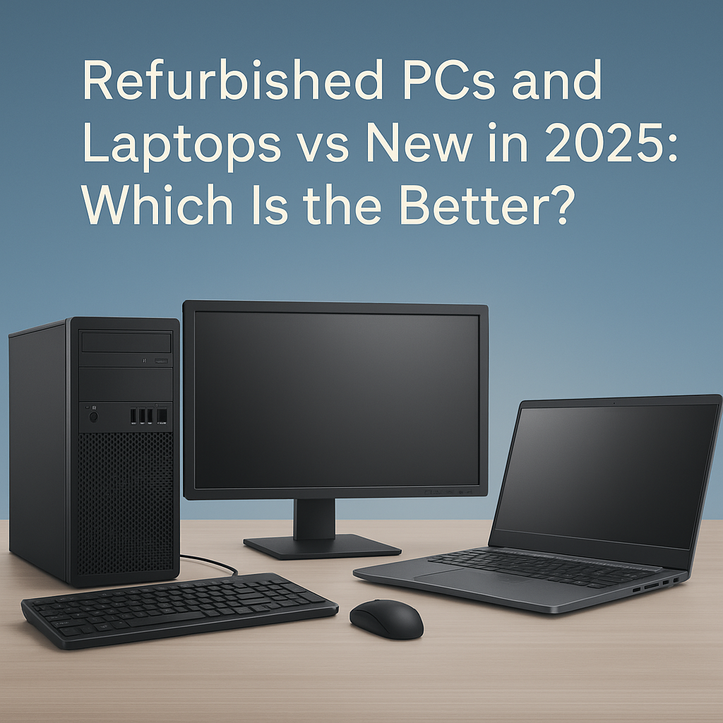 Latest Pc Model Refurbished PCs and Laptops vs New in 2025: Which Is the Better? - Tech ...