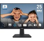 MSI PRO MP251 24.5 Inch Full HD Office Monitor – FHD IPS Panel, Built-in Speakers, HDMI